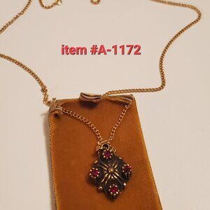 1 Necklace, Item # A-1172 , wt.   3 grams.